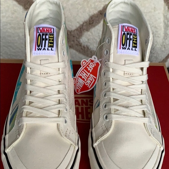 VANS SK8-Hi 138 DECON RESIN SWIRL Marshmallow WMNS - Picture 12 of 16